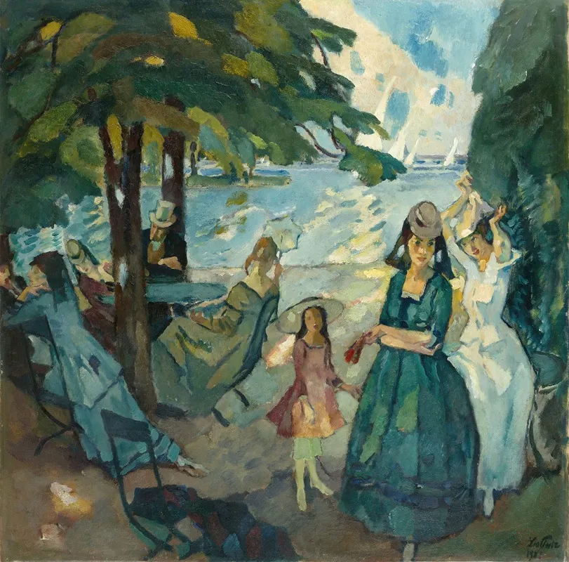 Regatta 4 Wall Art by Leo Putz - High-Resolution Digital Print
