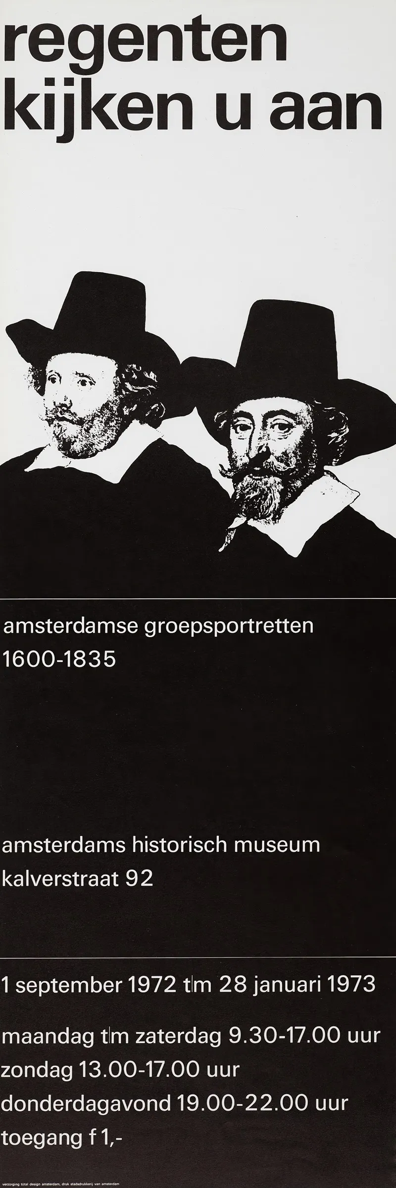 Regenten Kijken U Aan Wall Art by Jolijn van de Wouw - High-Resolution Digital Print