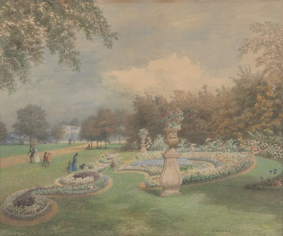 Regents Park Wall Art by George Harvey - High-Resolution Digital Print