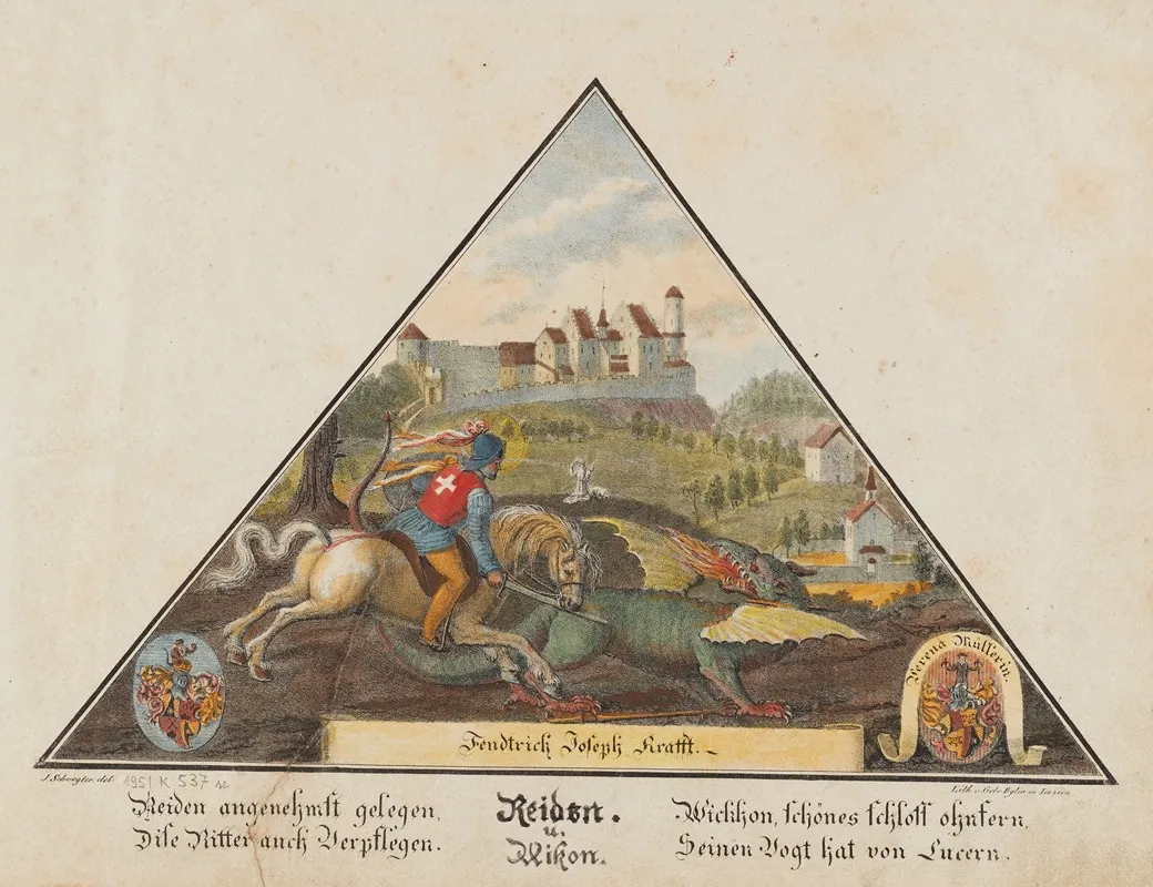 Reiden U Wikon Wall Art by Jakob Schwegler - High-Resolution Digital Print