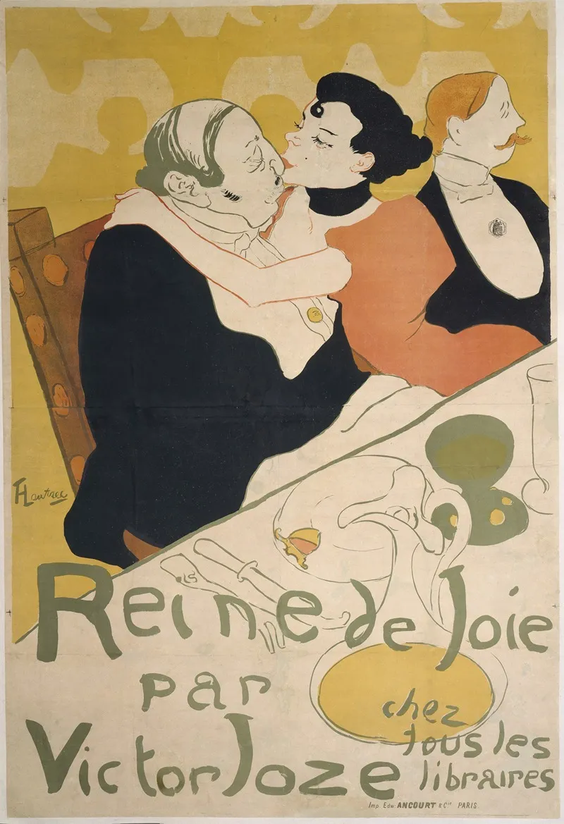 Reine De Joie Par Victor Joze Wall Art by Henri de Toulouse-Lautrec - High-Resolution Digital Print