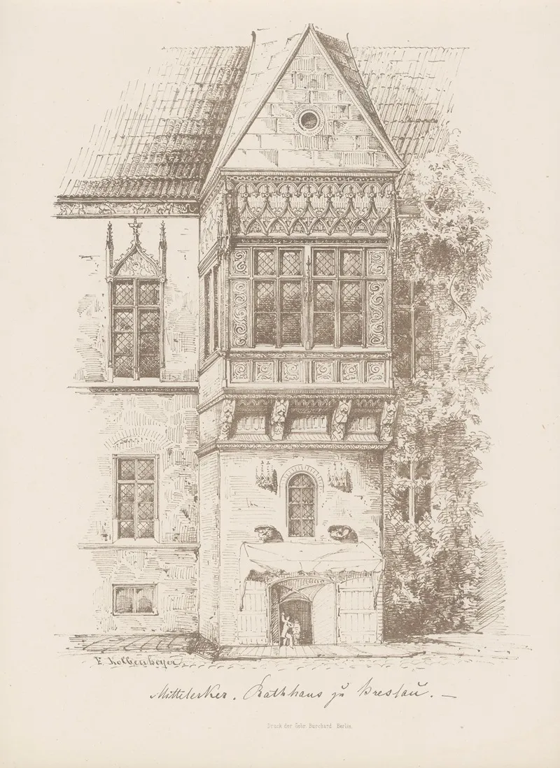 Reise Album 1863 Pl 11 Wall Art by Burchard Gebrüder - High-Resolution Digital Print