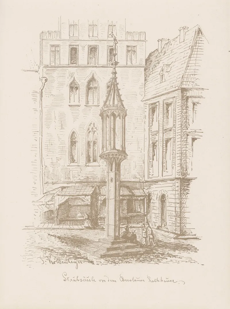 Reise Album 1863 Pl 13 Wall Art by Burchard Gebrüder - High-Resolution Digital Print