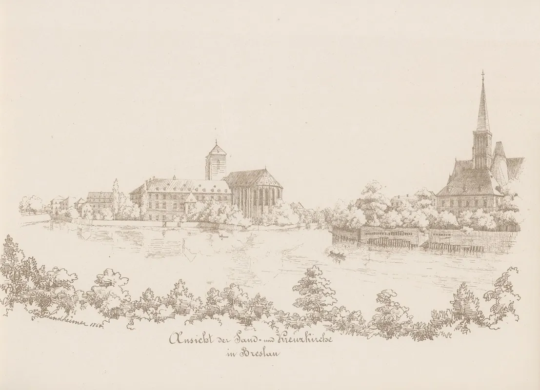 Reise Album 1863 Pl 14 Wall Art by Burchard Gebrüder - High-Resolution Digital Print