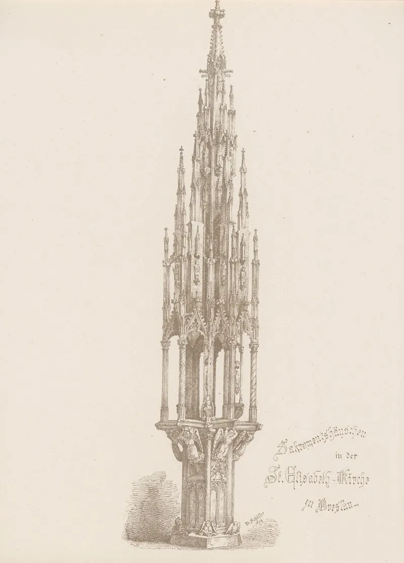 Reise Album 1863 Pl 19 Wall Art by Burchard Gebrüder - High-Resolution Digital Print