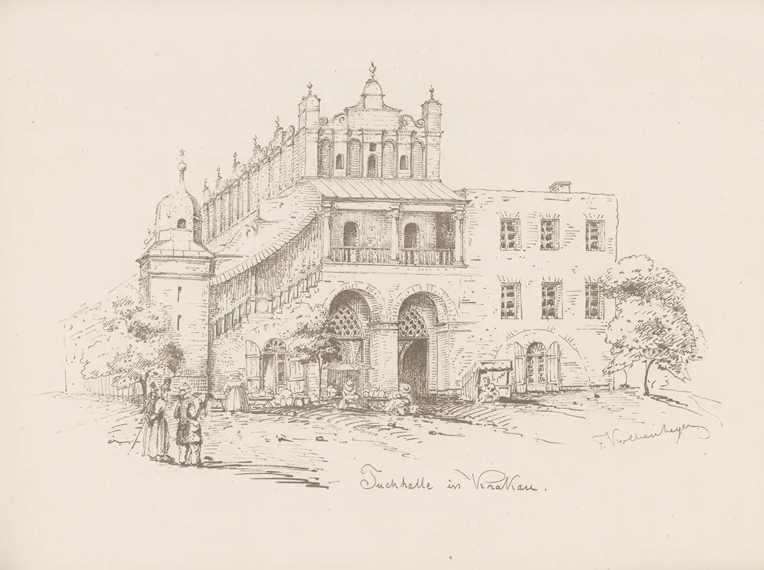 Reise Album 1863 Pl 24 Wall Art by Burchard Gebrüder - High-Resolution Digital Print