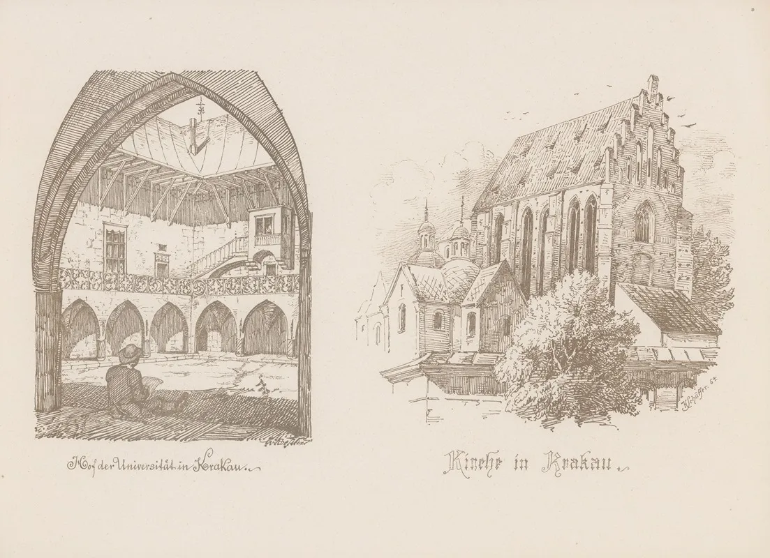 Reise Album 1863 Pl 29 Wall Art by Burchard Gebrüder - High-Resolution Digital Print