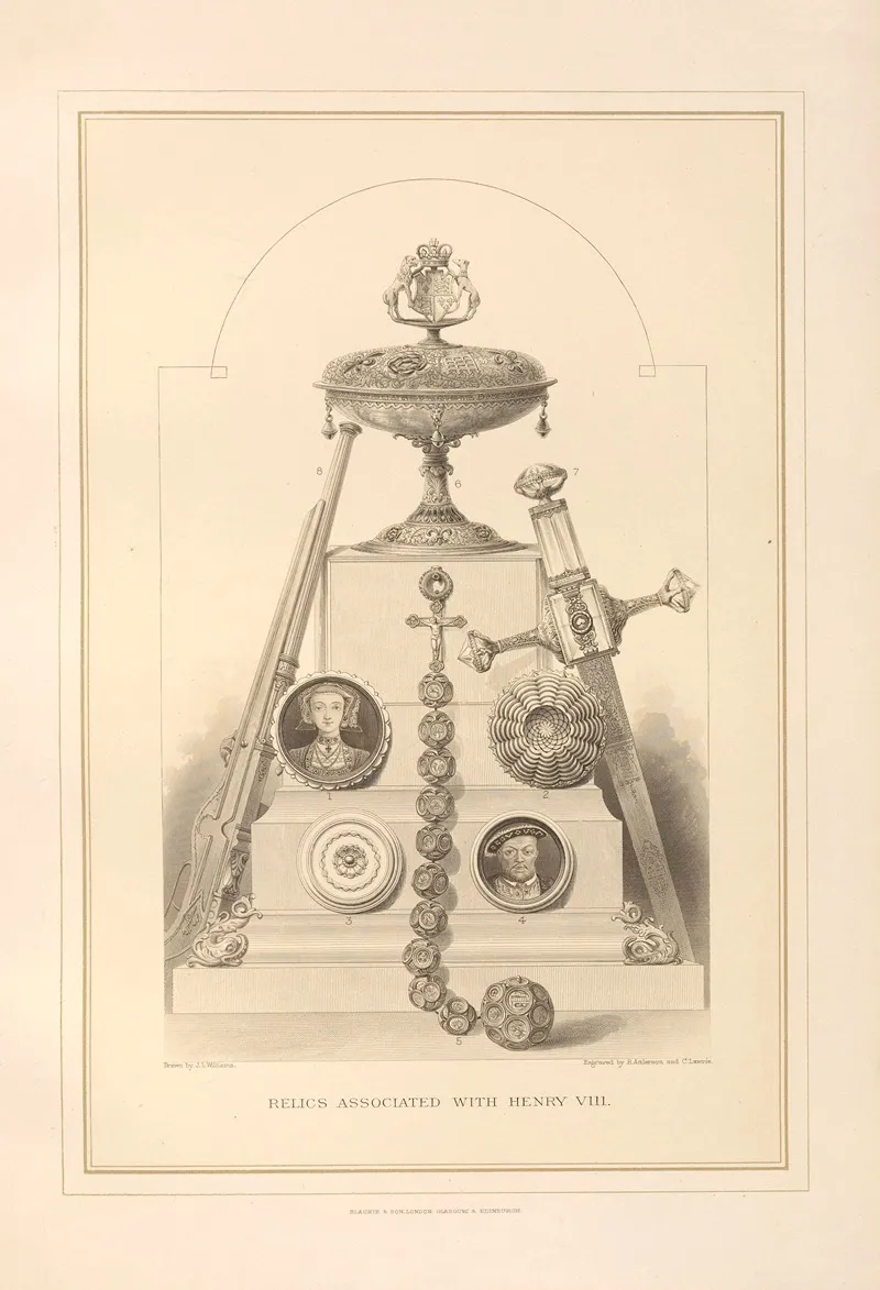 Relics Associated With Henry Viii Wall Art by Thomas Archer - High-Resolution Digital Print