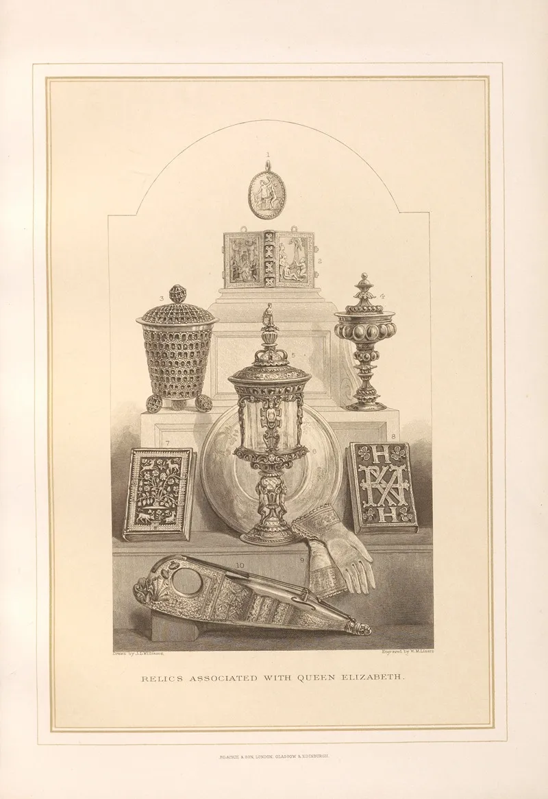 Relics Associated With Queen Elizabeth Wall Art by Thomas Archer - High-Resolution Digital Print