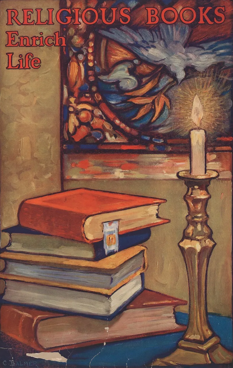 Religious Books Enrich Life Wall Art by Clinton Balmer - High-Resolution Digital Print
