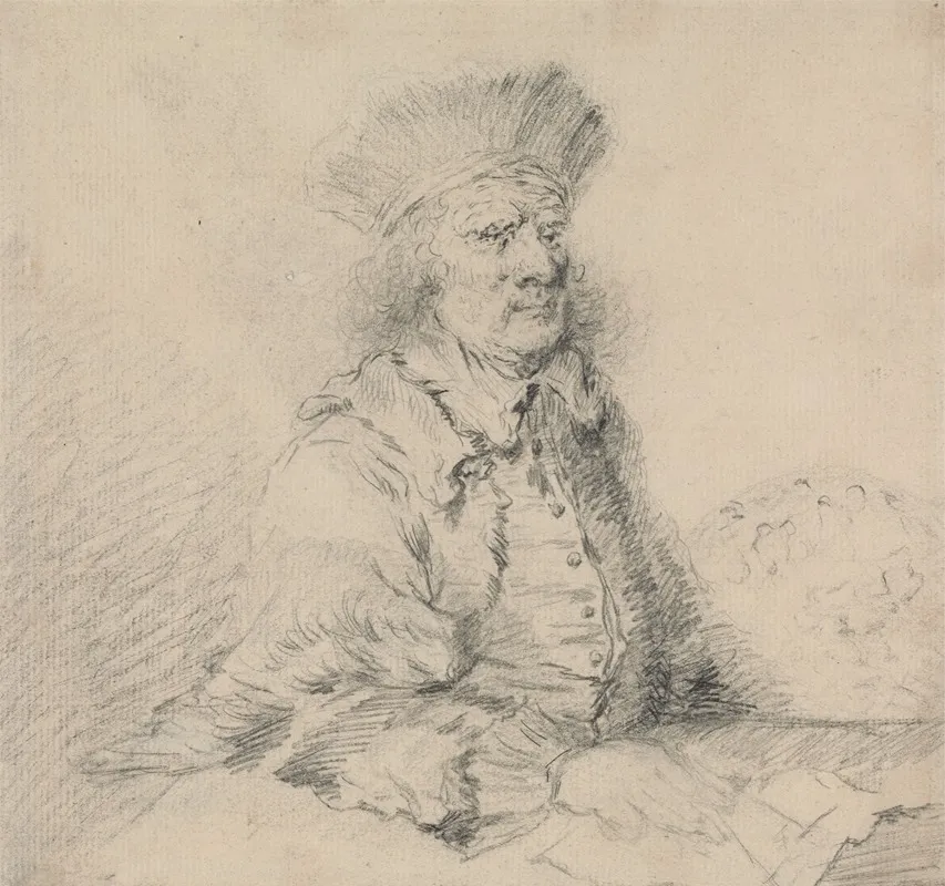Rembrandt In A Fur Hat