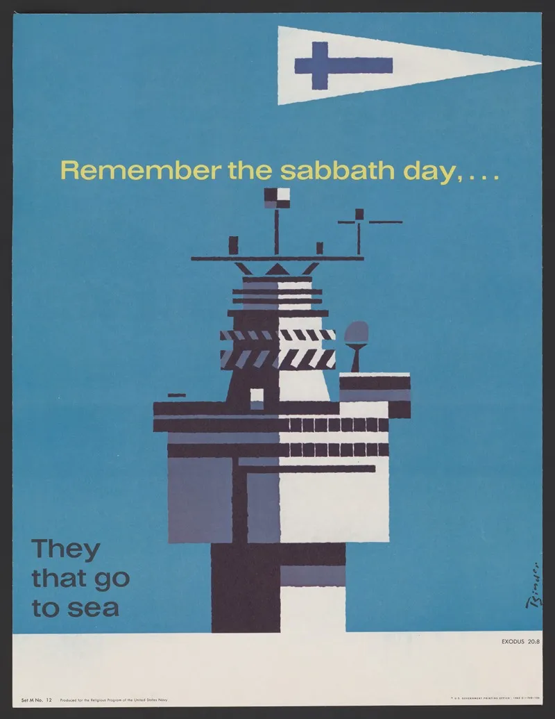 Remember The Sabbath Day Wall Art by Joseph Binder - High-Resolution Digital Print