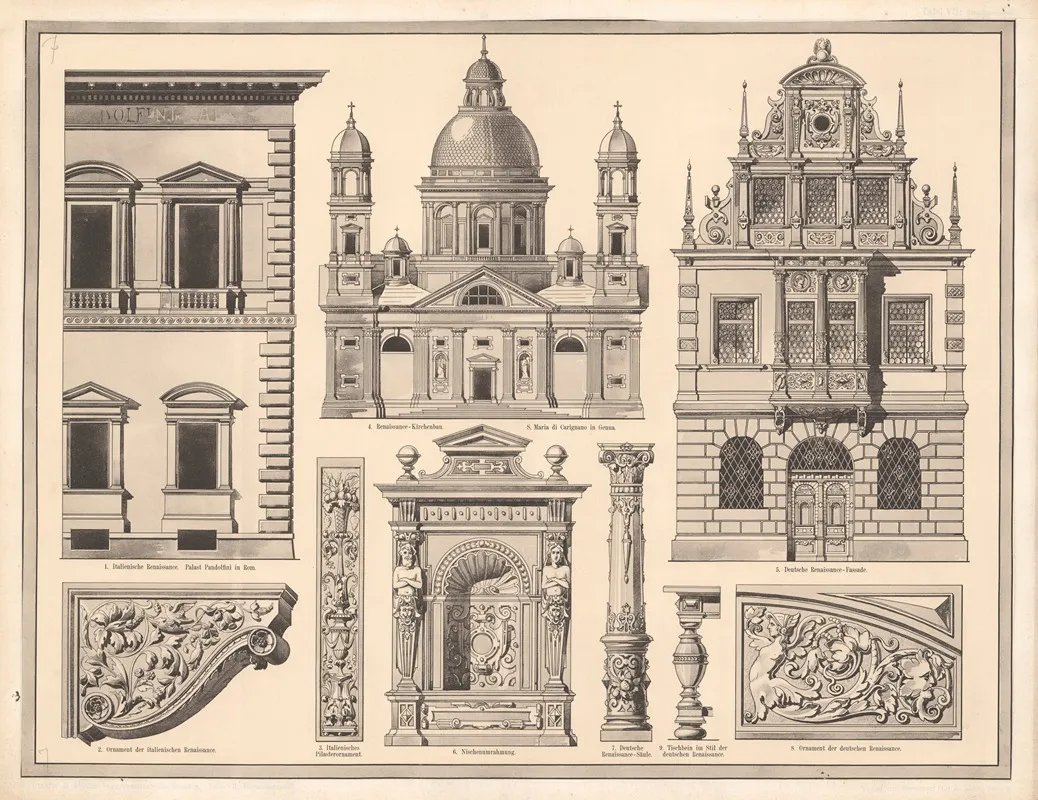 Renaissance 17 Wall Art by Ferdinand Hirt &amp; Sohn - High-Resolution Digital Print