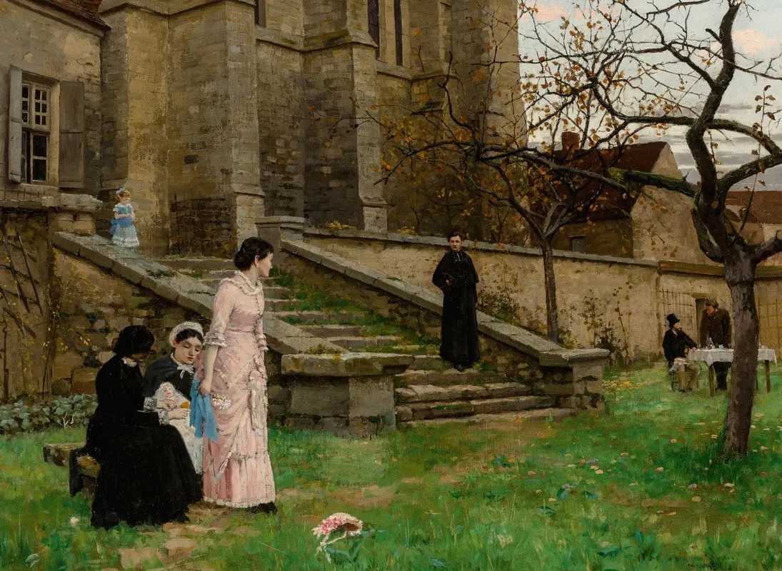 Rencontre Avec Son Premier Amour Wall Art by Middleton Jameson - High-Resolution Digital Print