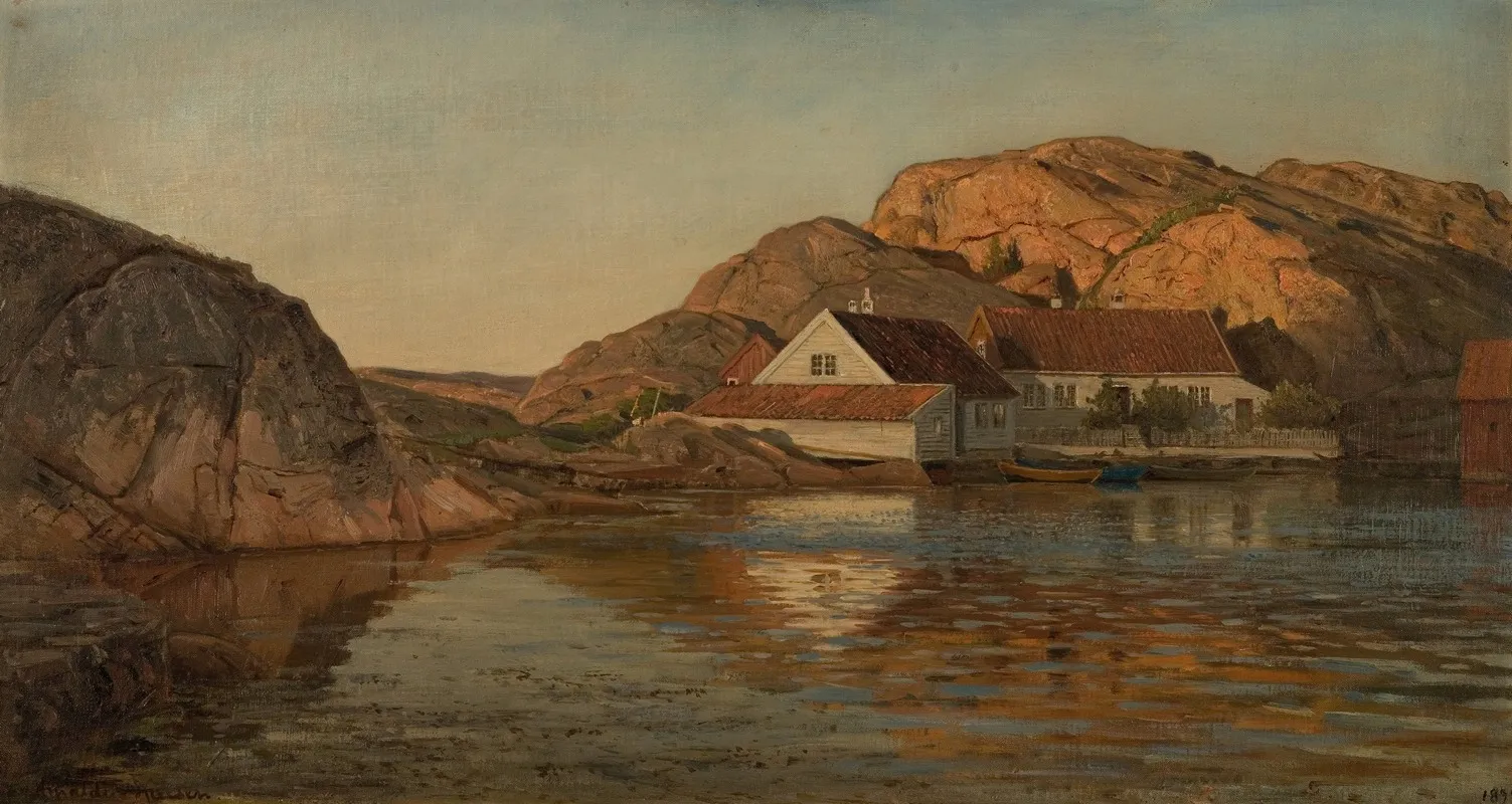 Renneholmen Ny Hellesund Wall Art by Amaldus Nielsen - High-Resolution Digital Print