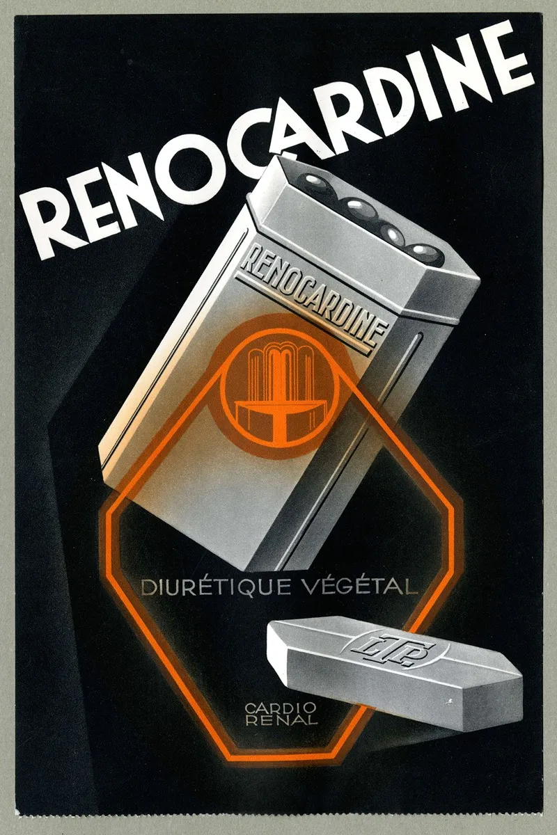 Renocardine Wall Art by Laboratoires Perrochon - High-Resolution Digital Print