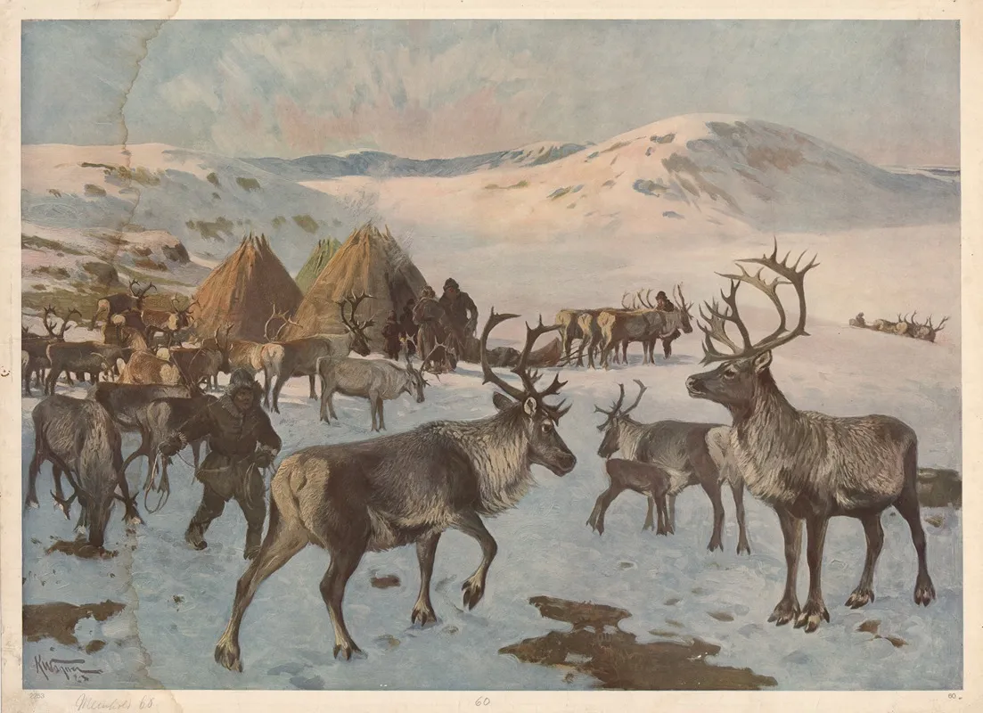 Rensdyr Wall Art by Karl Wagner - High-Resolution Digital Print