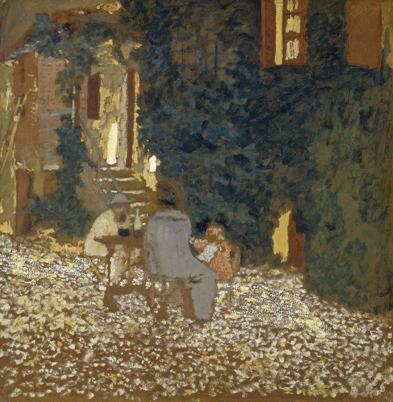 Repast In A Garden