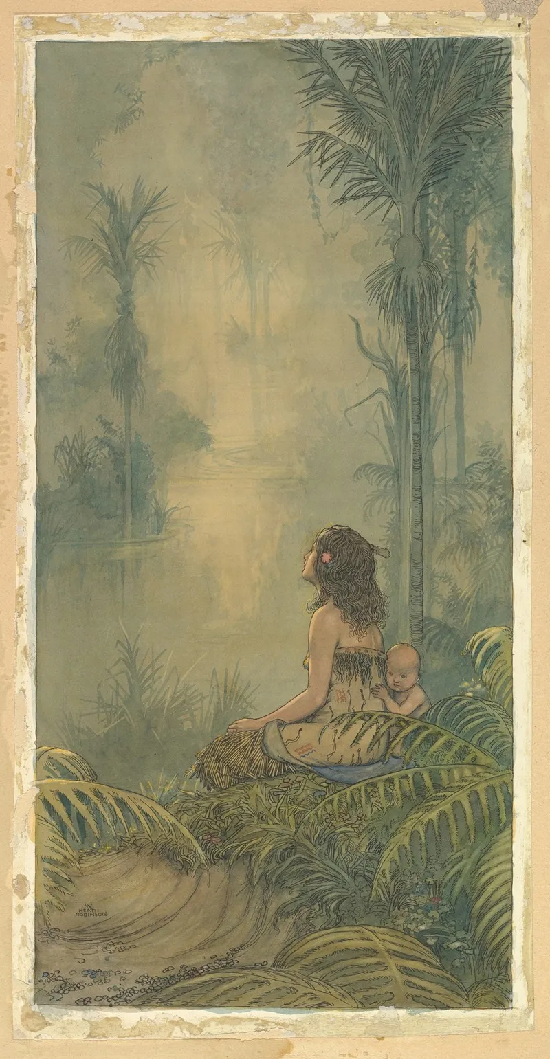 Representation Of Aukland New Zealand For Rudyard Kiplings A Song Of The English