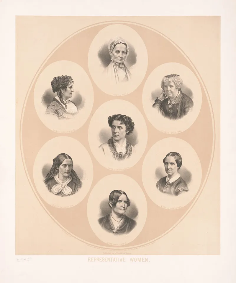 Representative Women Wall Art by L. Schamer - High-Resolution Digital Print
