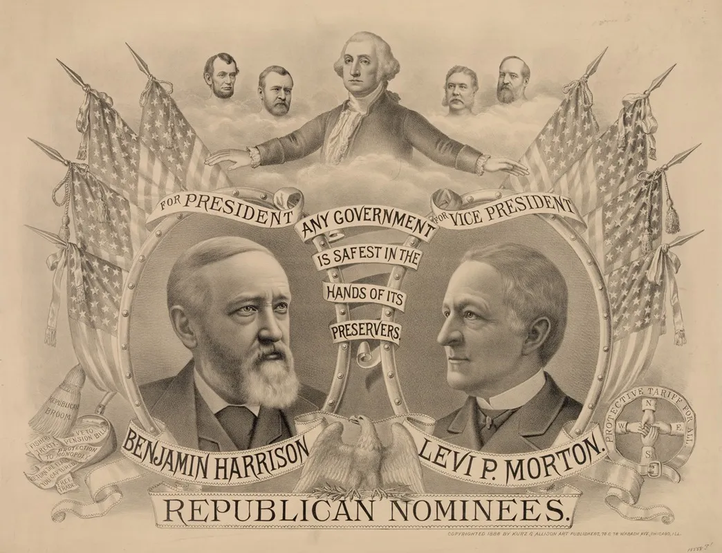 Republican Nominees Wall Art by Kurz &amp; Allison - High-Resolution Digital Print