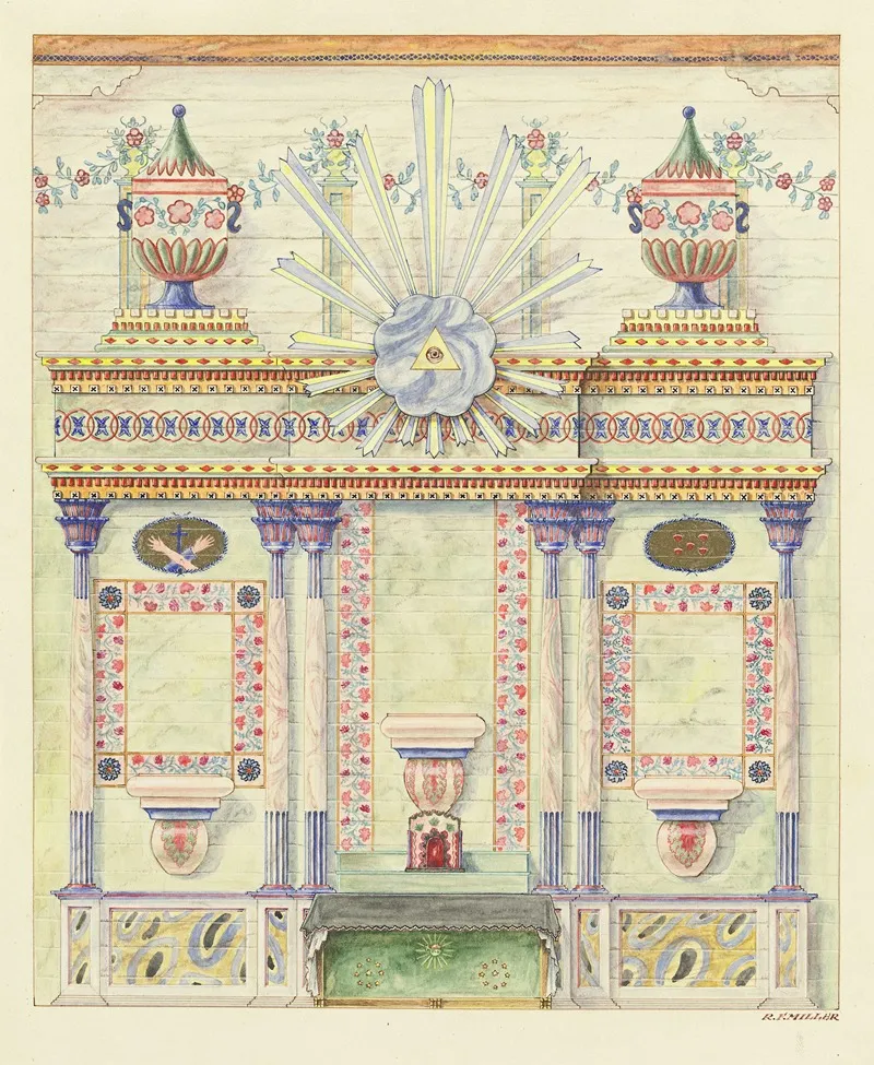 Reredos And Wall Paintings
