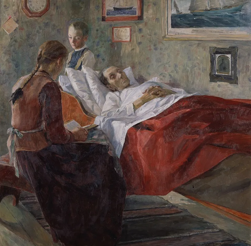 Resignation Wall Art by Carl Wilhelmson - High-Resolution Digital Print
