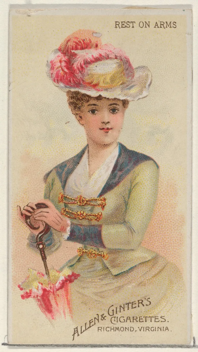 Rest On Arms Wall Art by Allen &amp; Ginter - High-Resolution Digital Print