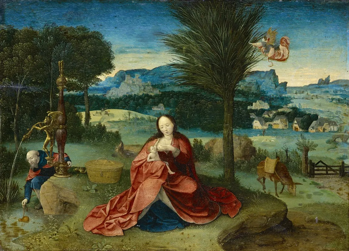 Rest On The Flight Into Egypt 7