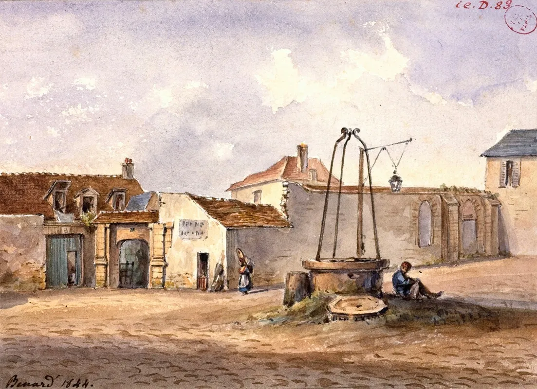 Restes De Leglise Saint Martin Place De La Collegiale Faubourg Saint Marcel