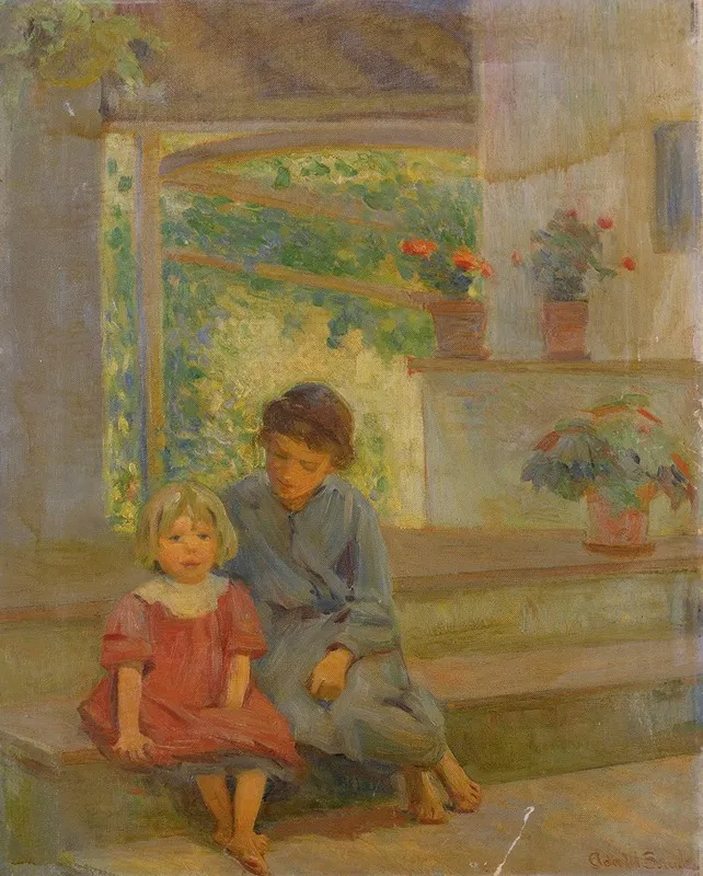 Resting 3 Wall Art by Ada Walter Shulz - High-Resolution Digital Print