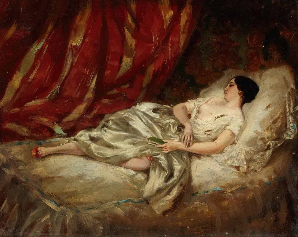 Resting 4 Wall Art by Henri Lafon - High-Resolution Digital Print