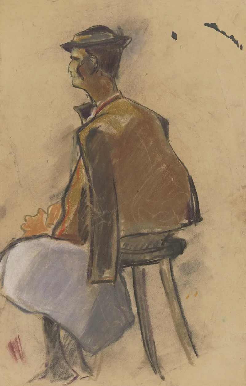 Resting Young Man