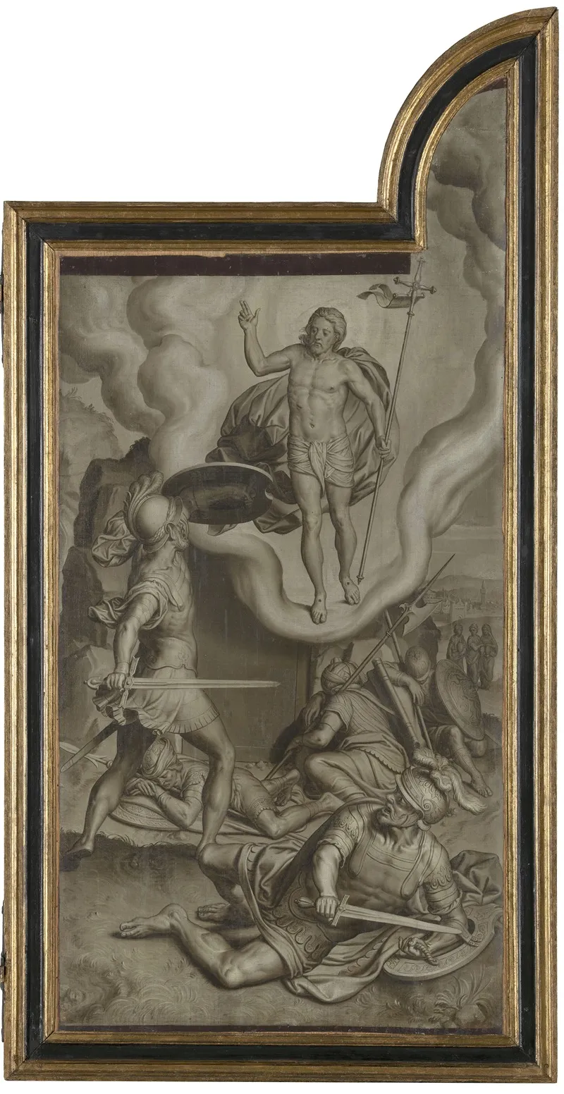 Resurrection Of Christ 12 Wall Art by Pieter Pourbus - High-Resolution Digital Print