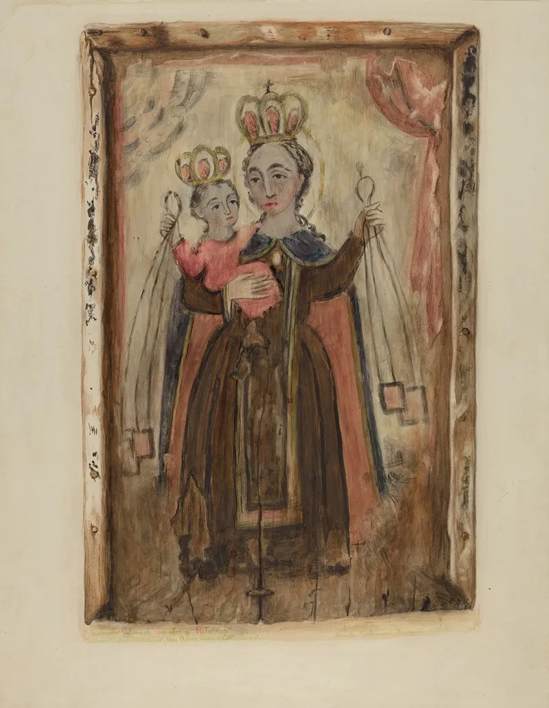Retablo Our Lady Of Carmel