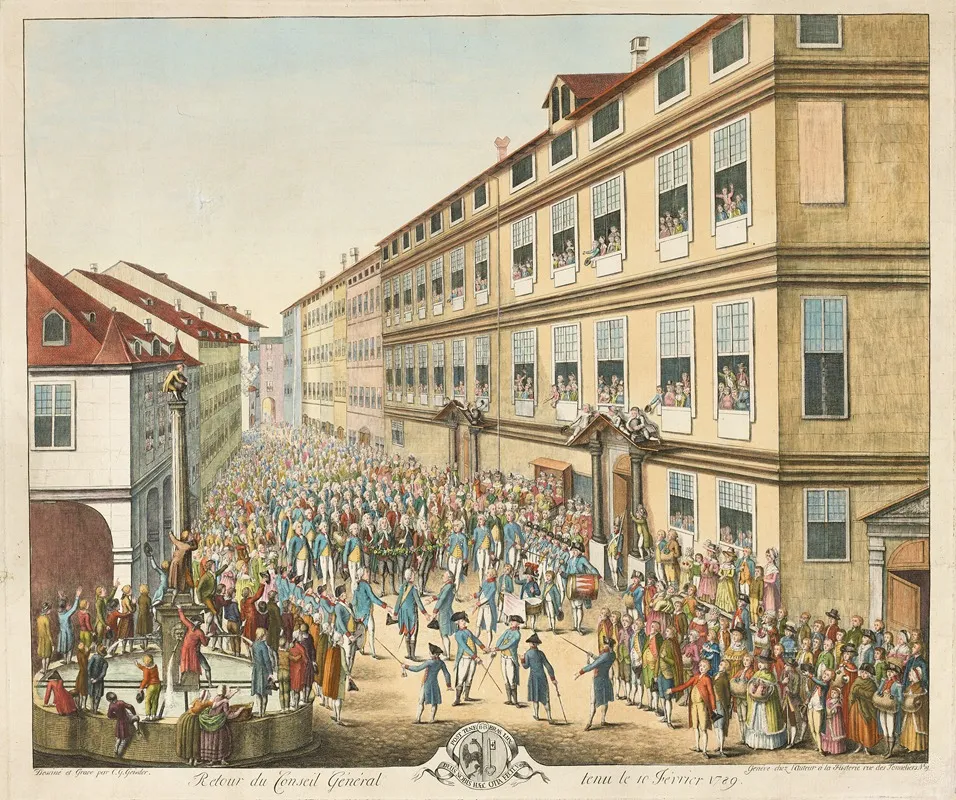 Retour Du Conseil General Tenu Le 10 Fevrier 1789