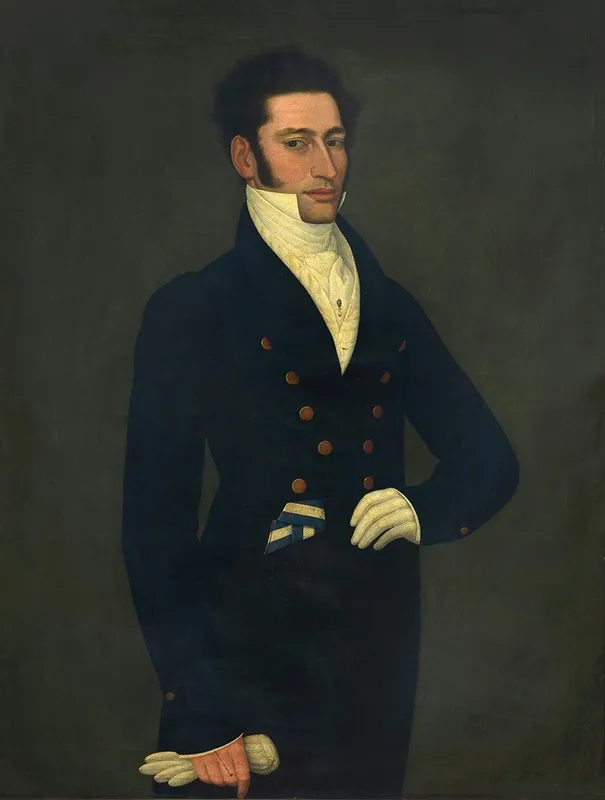 Retrato De Jose Geronimo Rodriguez Wall Art by José Gil de Castro - High-Resolution Digital Print