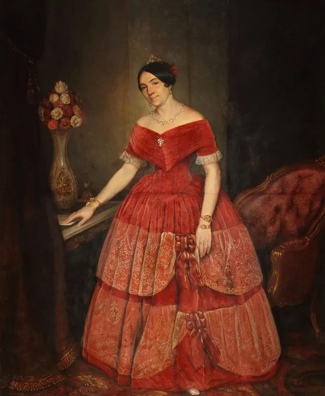 Retrato De Manuelita Rosas