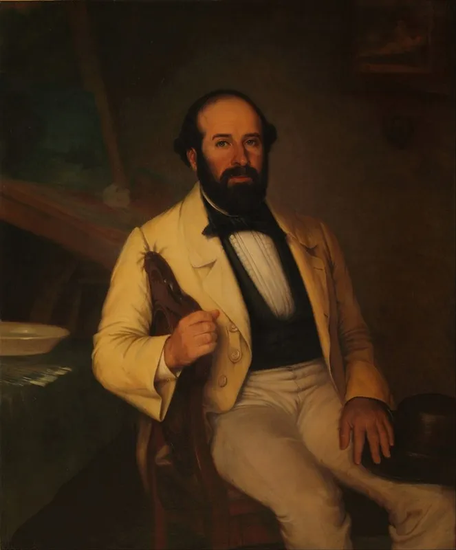 Retrato De Santiago Calzadilla
