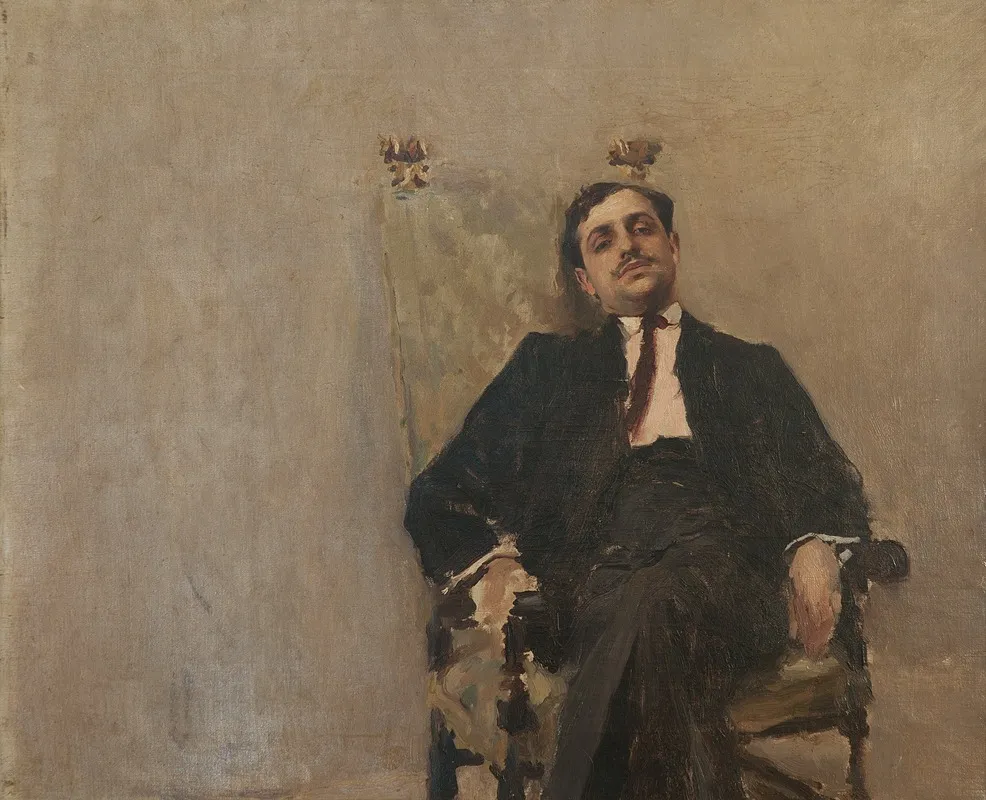 Retrato Del Sr Juan Carlos Munoz Wall Art by Carlos Federico Sáez - High-Resolution Digital Print