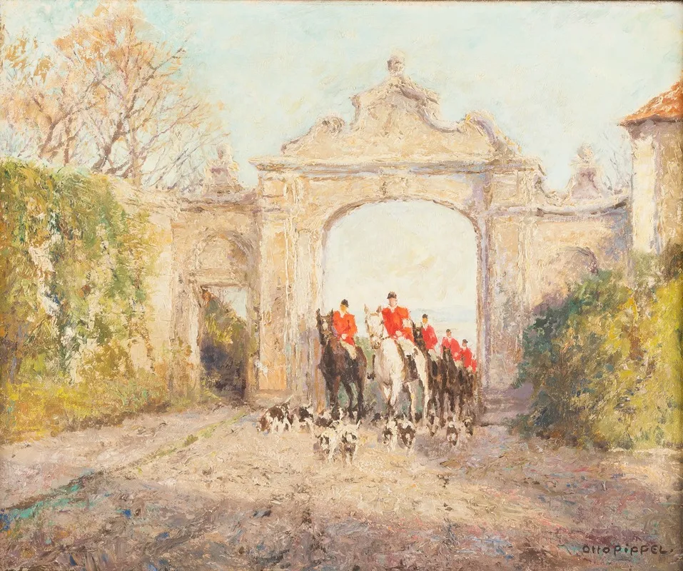 Return Castle Osterberg Wall Art by Otto Pippel - High-Resolution Digital Print