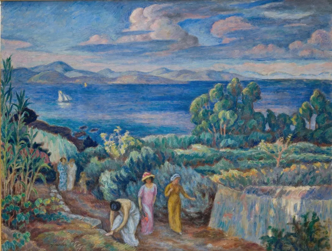 Return From A Swim