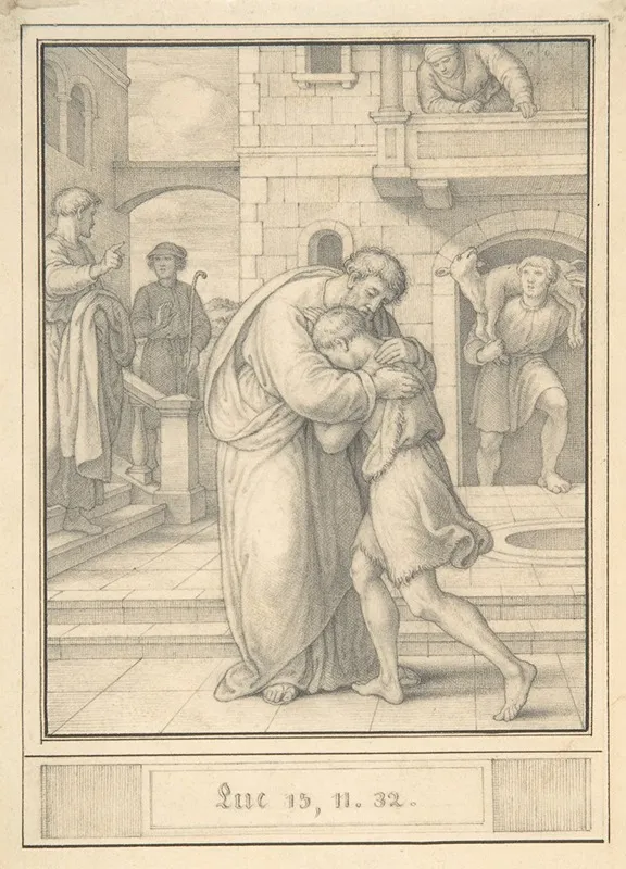 Return Of The Prodigal Son 2 Wall Art by Friedrich von Olivier - High-Resolution Digital Print