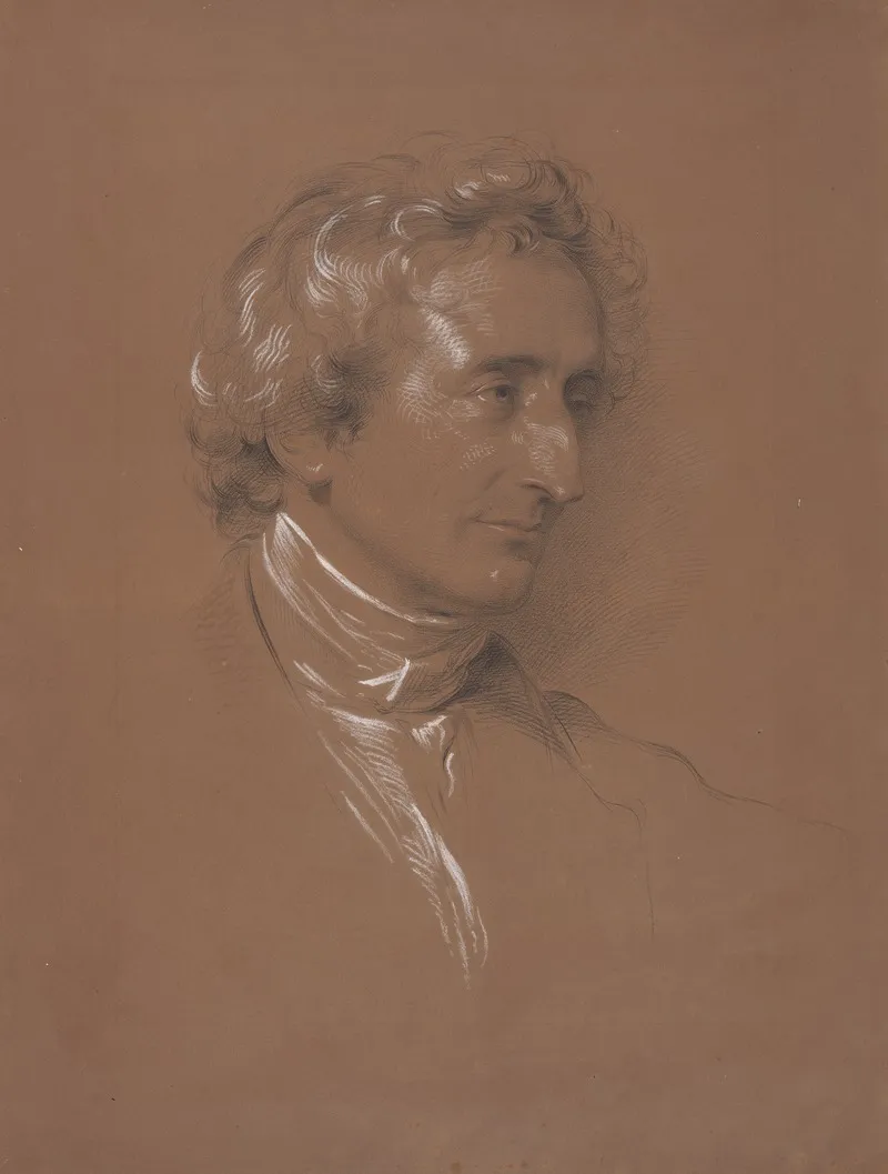 Rev Charles Forster Wall Art by William Haydon Fuge - High-Resolution Digital Print