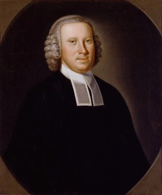 Rev Richard Brown Wall Art by John Hesselius - High-Resolution Digital Print