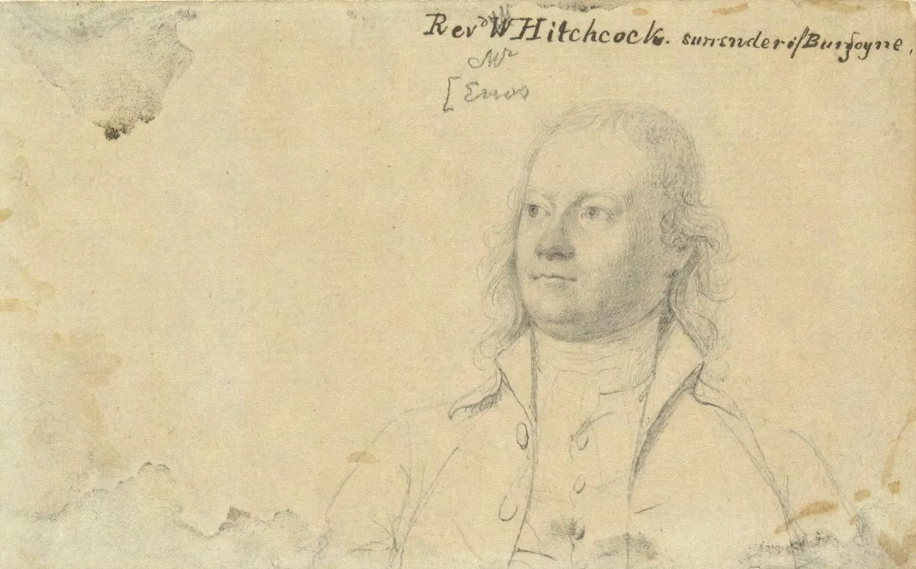 Rev W Hitchcock Wall Art by John Trumbull - High-Resolution Digital Print