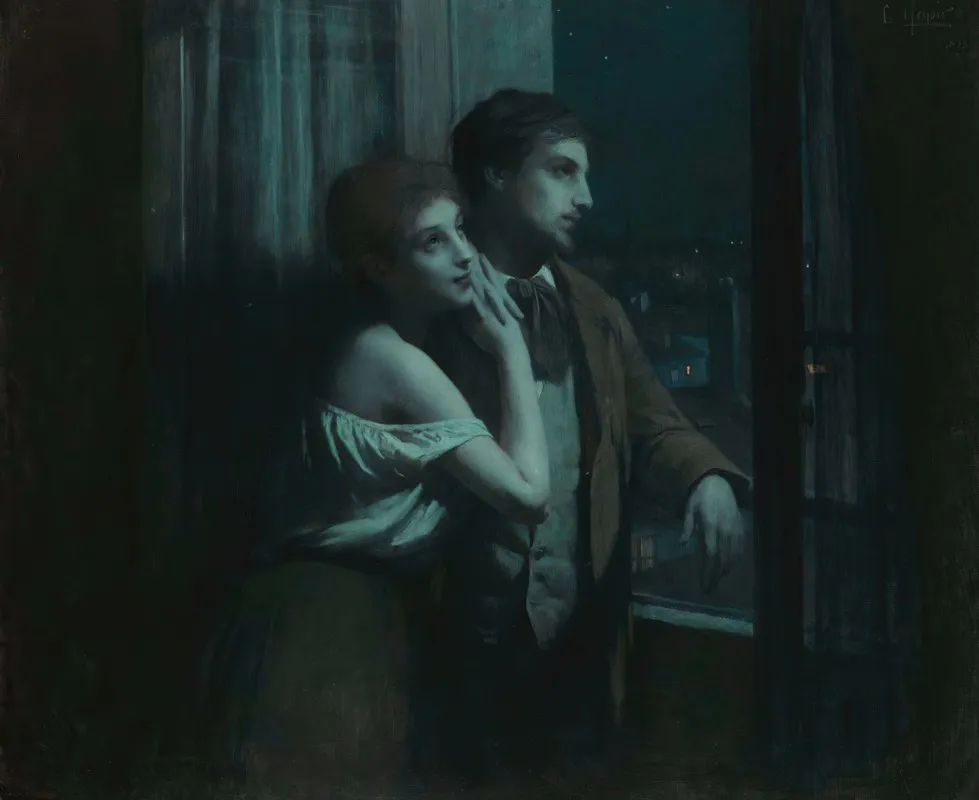 Reverie 16 Wall Art by Charles Amable Lenoir - High-Resolution Digital Print