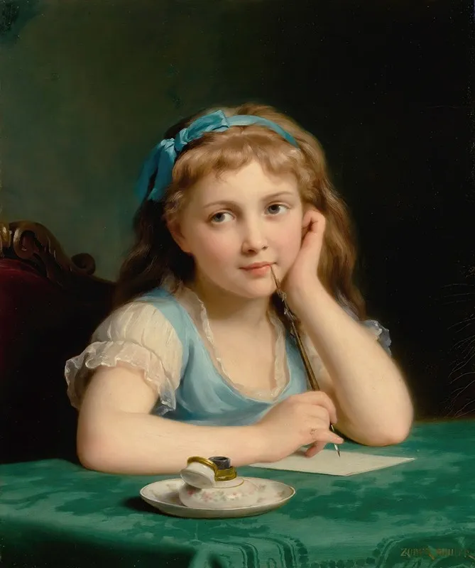 Reverie 4 Wall Art by Fritz Zuber-Bühler - High-Resolution Digital Print