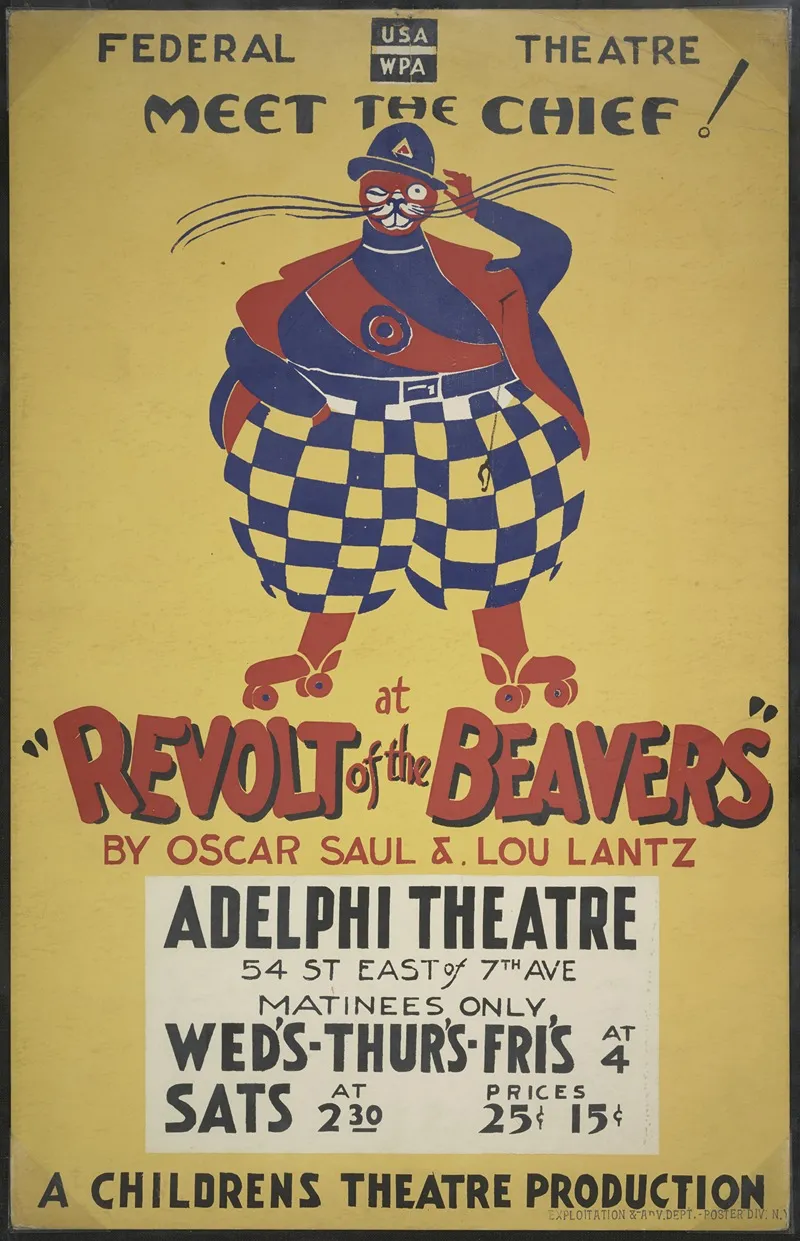 Revolt Of The Beavers Wall Art by Anonymous - High-Resolution Digital Print
