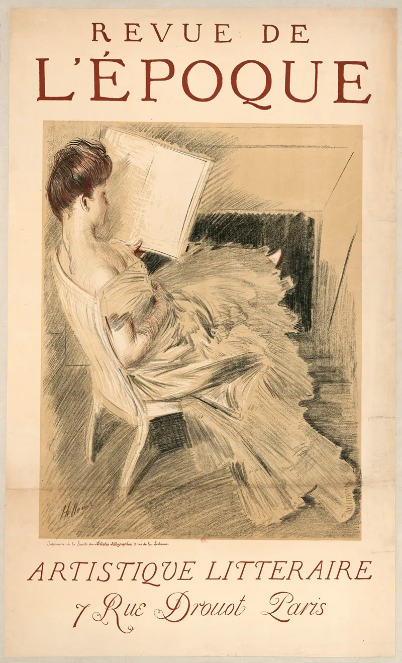 Revue De Lepoque Artistique Et Litteraire